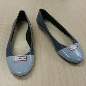 Hunter Gary and Slate Ballet Flats Size 7